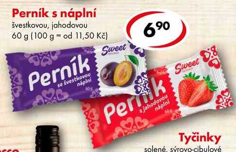 Perník s náplní, 60 g