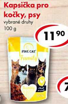 Kapsička pro kočky, psy, 100 g