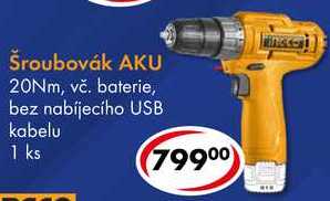 Šroubovák AKU  