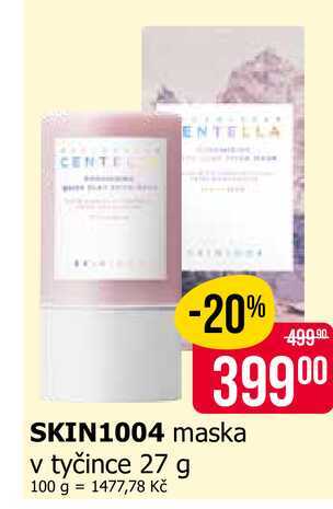 SKIN1004 maska v tyčince 27 g