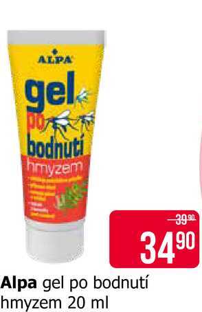 Alpa gel po bodnutí hmyzem 20 ml