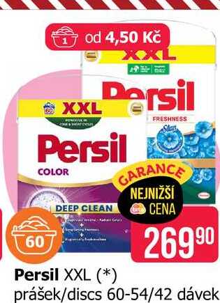 Persil XXL prášek/discs 60-54/42 dávek 