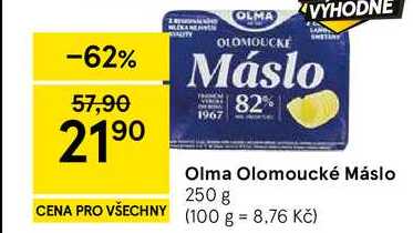 Olomoucké Máslo, 250 g