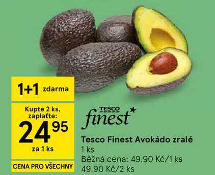 Tesco Finest Avokádo zralé, 1 ks
