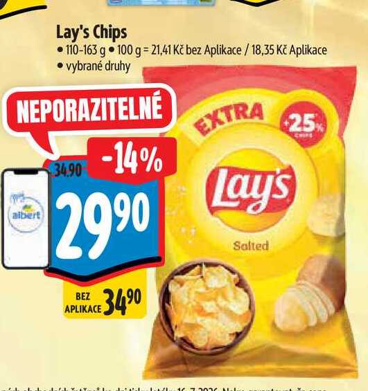 Lay's Chips 110-163 g