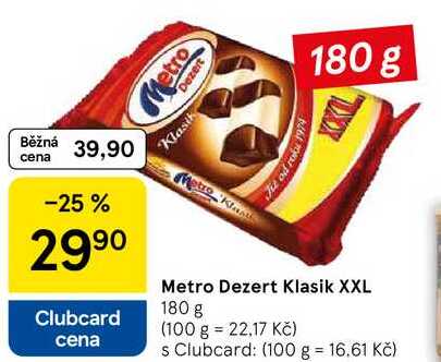 Metro Dezert, 180 g