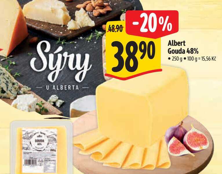Albert Gouda 48% 250 g