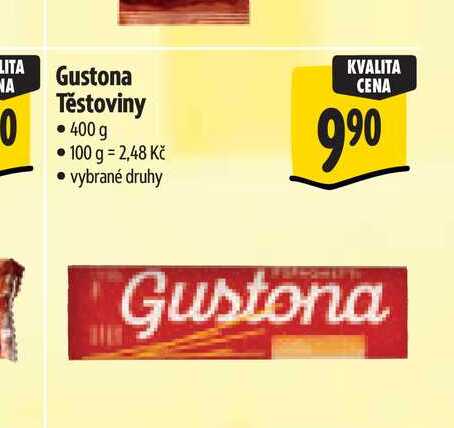 Gustona Těstoviny 400 g