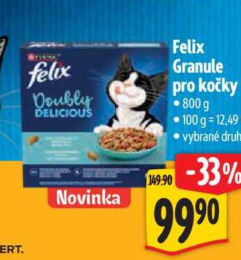 Felix Granule pro kočky 800 g
