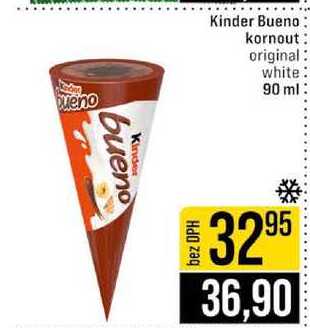 Kinder Bueno kornout original white 90 ml
