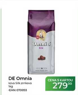 DE Omnia káva Silk zrnková 1kg