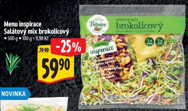 Menu inspirace Salátový mix brokolicový, 500 g