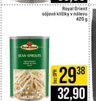 Royal Orient sójové klíčky v nálevu 420 g