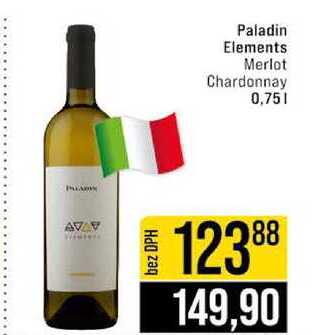 Paladin Elements Merlot Chardonnay 0,75l