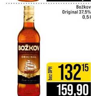 Božkov Original 37,5% 0,5l