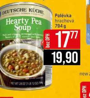 Polévka hrachová 794 g