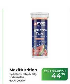 MaxiNutrition hydratační tablety 40g watermelon