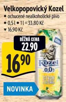 Velkopopovický Kozel, 0,5 l