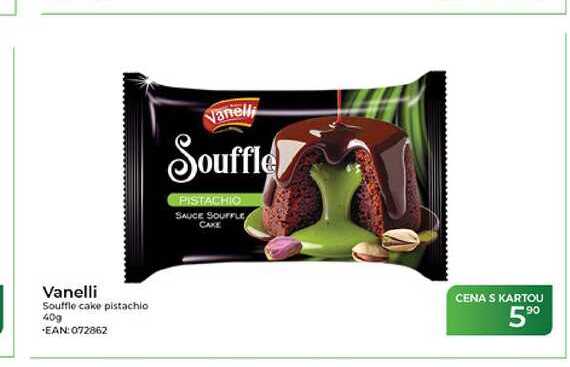 Vanelli Souffle cake pistachio 40g