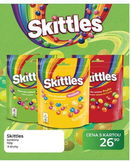 Skittles bonbóny 152g