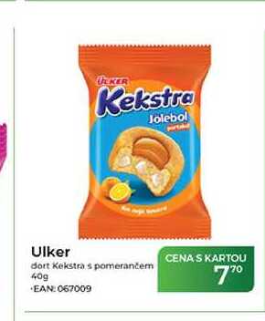 Ulker dort Kekstra s pomerančem 40g