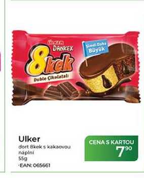 Ulker dort 8kek kakaovou náplní 55g