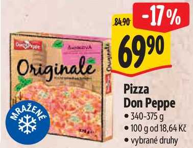 Pizza Don Peppe, 340-375 g