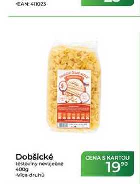 Dobšické těstoviny nevaječné 400g