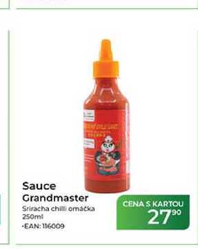 Sauce Grandmaster Sriracha chilli omáčka 250ml
