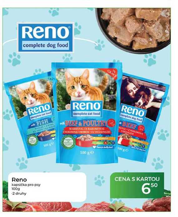 Reno kapsička pro psy 100g