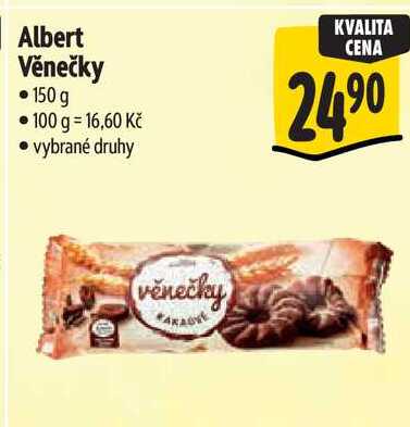 Albert Věnečky, 150 g