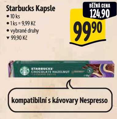 Starbucks Kapsle, 10 ks