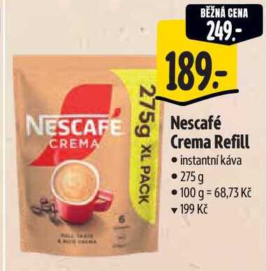 Nescafé Crema Refill, 275 g