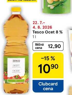 Tesco Ocet 8%, 1 l