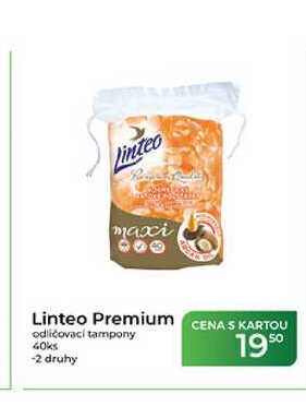 Linteo Premium odličovací tampony 40ks