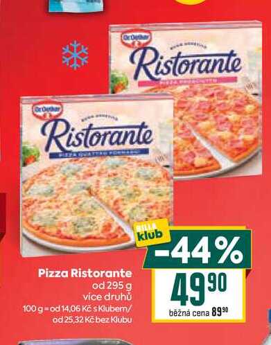 Pizza Ristorante od 295 g