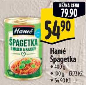Hamé Špagetka, 400 g