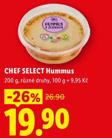 CHEF SELECT Hummus, 200 g