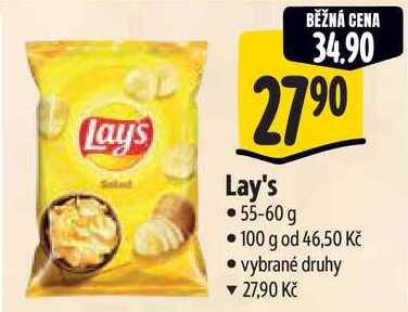 Lay's, 55-60 g