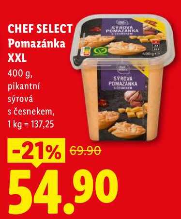 CHEF SELECT Pomazánka XXL, 400 g