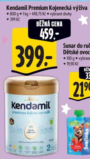 Kendamil Premium Kojenecká výživa, 800 g