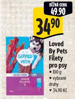 Loved By Pets Filety pro psy, 100 g