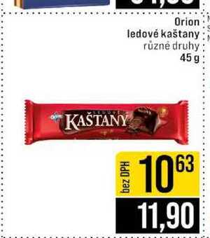 Orion ledové kaštany různé druhy 45g
