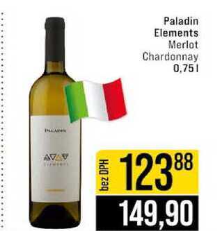 Paladin Elements Merlot Chardonnay 0,75l