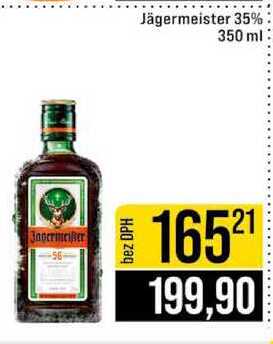 Jägermeister 35% 350 ml