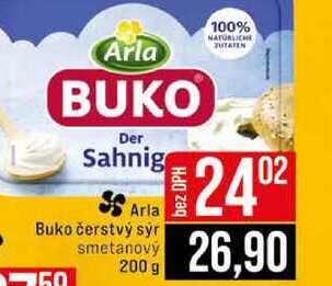 Arla Buko čerstvý sýr smetanový 200 g
