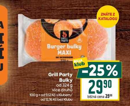 Grill Party Bulky od 324 g