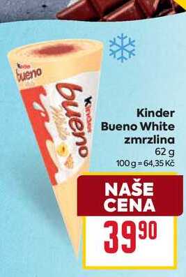 Kinder Bueno White zmrzlina 62 g