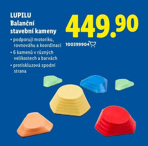 LUPILU Balanční stavební kameny