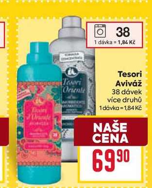 Tesori Aviváž 38 dávek